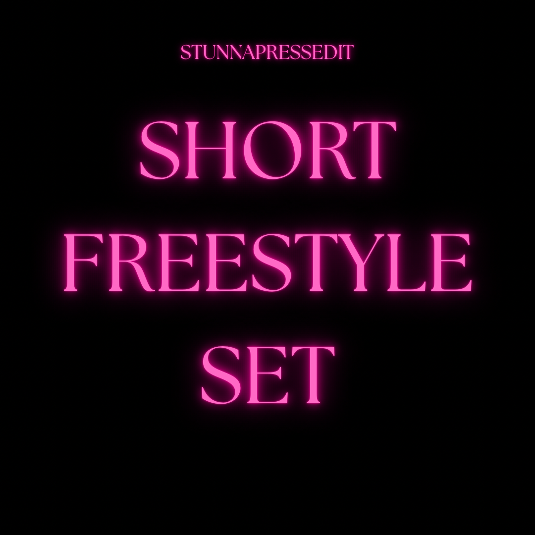 SHORT FREESTYLE SET ✨
