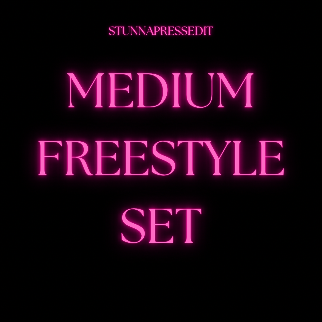 MEDIUM FREESTYLE SET✨