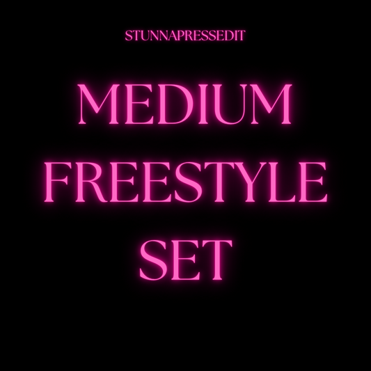 MEDIUM FREESTYLE SET✨
