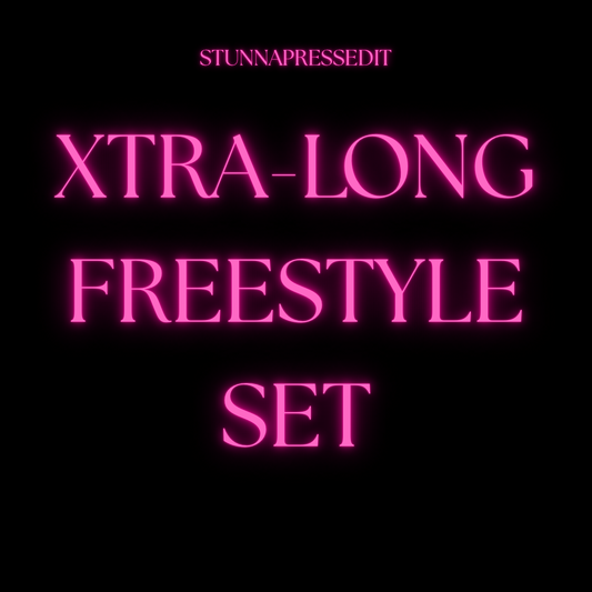 XTRA-LONG FREESTYLE SET✨